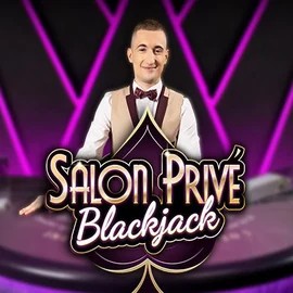 Official Live Casino logo: Blackjack Salon Privé by Ezugi at Magius Casino