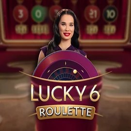 Lucky 6 Roulette slot logo by Pragmatic Play at Magius Casino