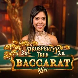 Prosperity Tree Baccarat slot logo by Evolution at Magius Casino
