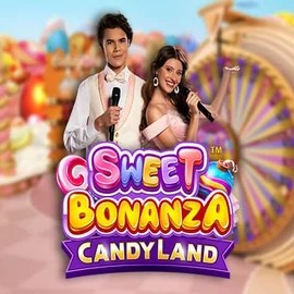 Sweet Bonanza Candy Land Live by Pragmatic Play, showcased at magiuscasino-espana.com – game logo