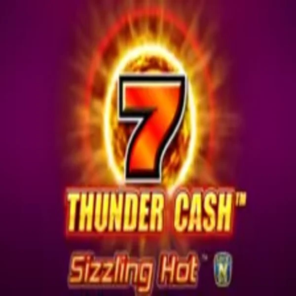 Thunder Cash Sizzling Hot slot logo by Novomatic at Magius Casino